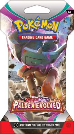 Pokémon - Scarlet & Violet Paldea Evolved Sleeved Boosterpack