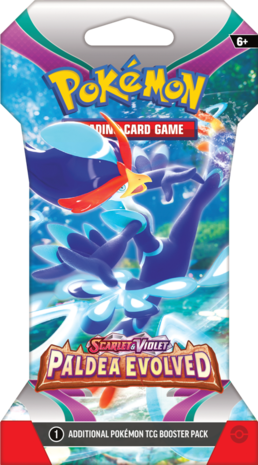 Pokémon - Scarlet & Violet Paldea Evolved Sleeved Boosterpack