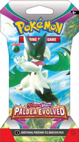 Pokémon - Scarlet & Violet Paldea Evolved Sleeved Boosterpack