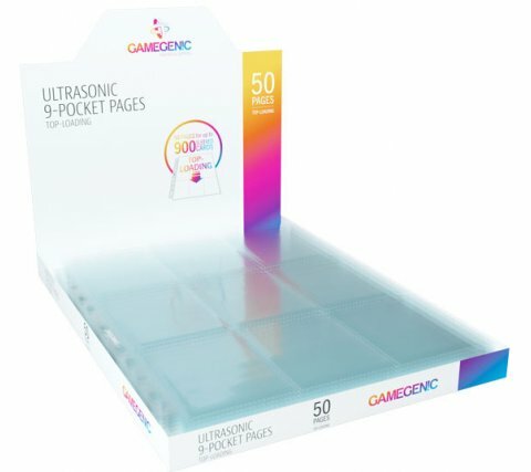 GameGenic - Ultrasonic Toploading 9 Pocket Pages