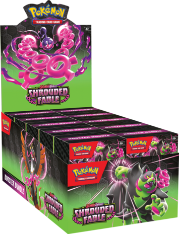 Pokémon - Shrouded Fable Booster Bundle Display