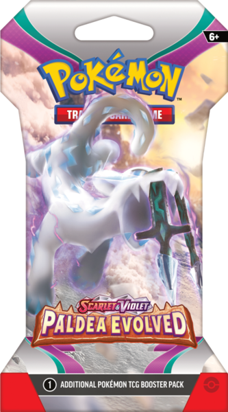 Pok&eacute;mon - Scarlet &amp; Violet Paldea Evolved Sleeved Boosterpack