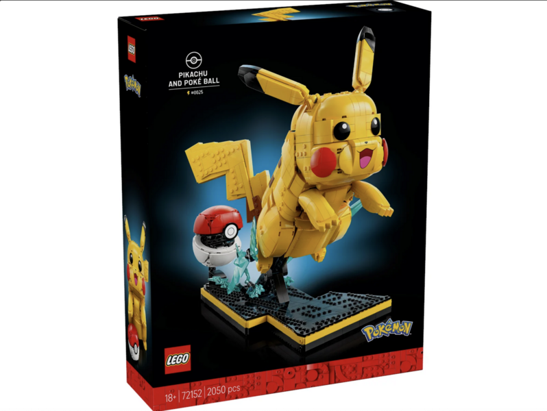 LEGO Pok&eacute;mon - Pikachu and Pokeball
